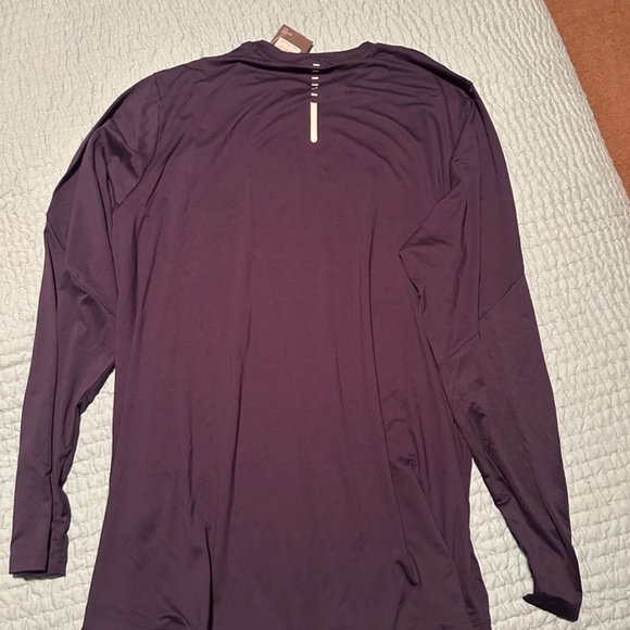 Under Armor Mens Team Knockout Tee Long Sleeve Navy NWT Size Large - Picture 3 of 3